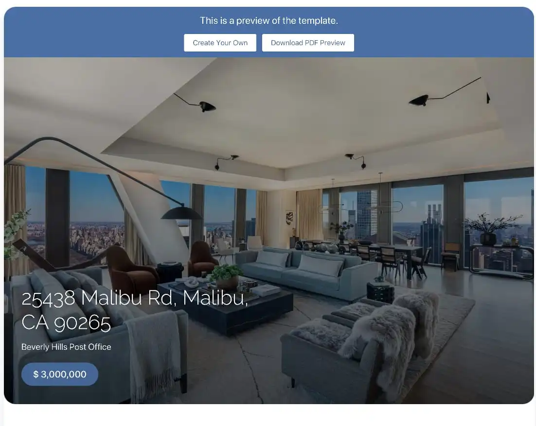 Sky Template Preview